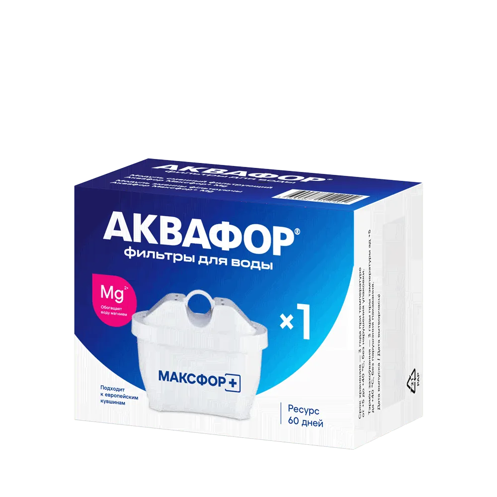 Одиночные картриджи: Сменный картридж Аквафор Максфор+Mg-0